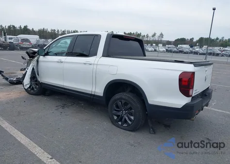 2021 Honda Ridgeline Awd Sport z USA, uszkodzony, nr VIN 5FPYK3F16MB010156